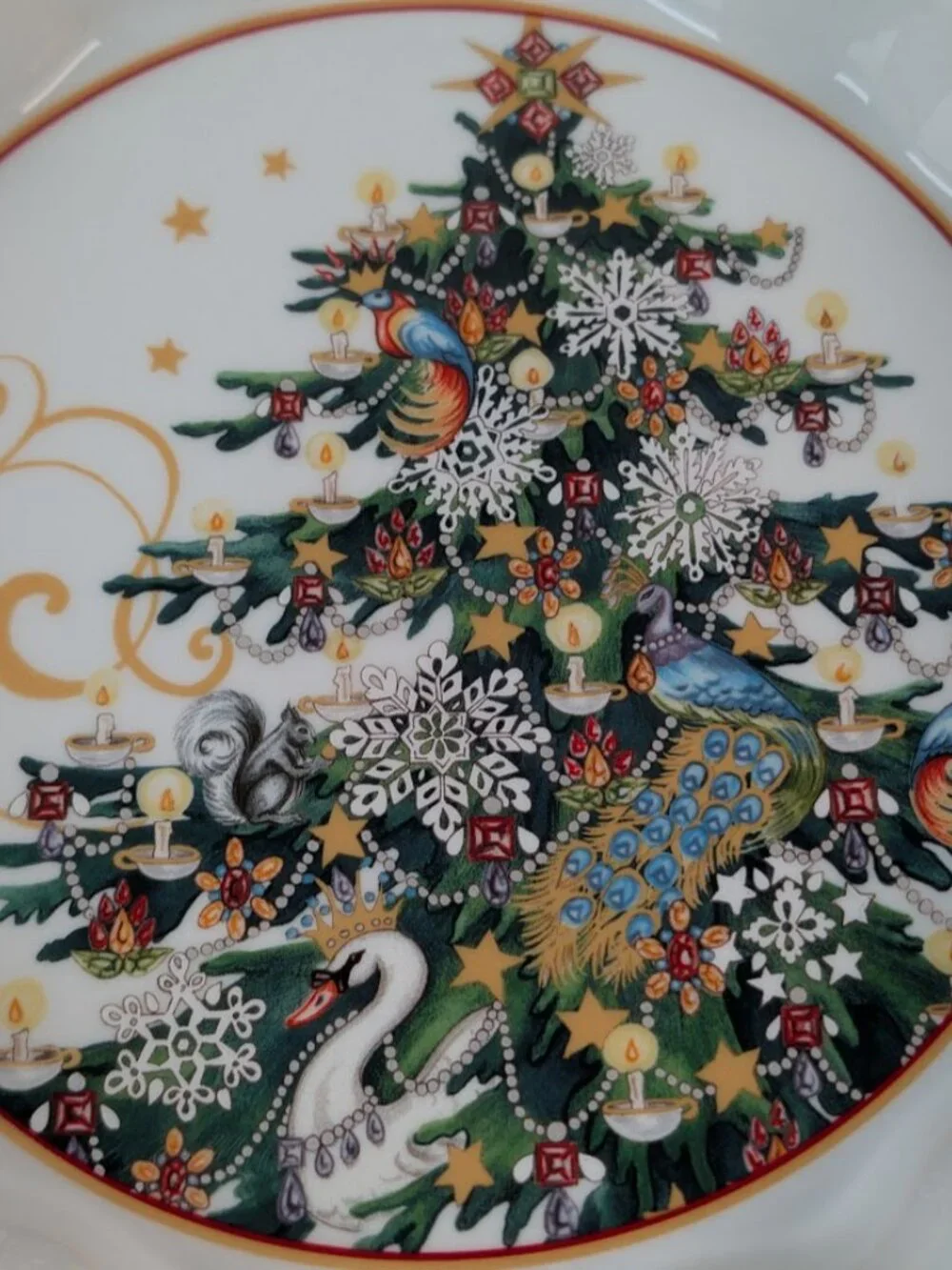 Williams Sonoma Pie Plate Baking Dish Twas the Night Before Christmas 9